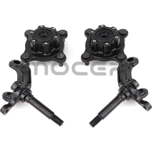 1 pair big bull ATV accessories Strut Knuckle Spindles with Brake Disc Wheel Hubs fit150cc-250cc Go Kart Buggy UTV Bike Parts