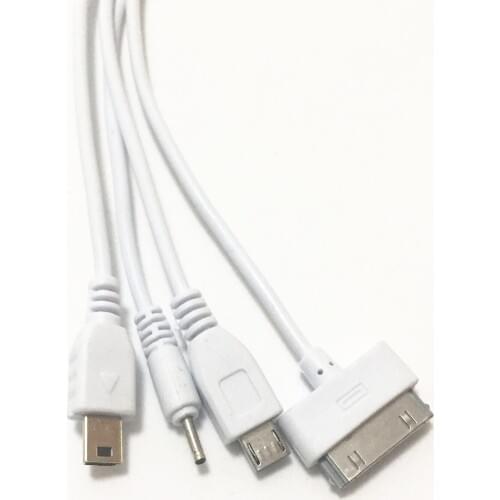 Free Shipping 4in1 Universal USB Wall Charger Travel Power Charging Cable USB for Nokia Motorola IPHONE 4 LG