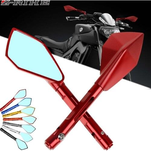 CNC Aluminum Side Mirrors Accessories Motorcycle Rearview Mirror For Honda CB300R CB650F NC700S/X/SA Hornet 900/CB900/919