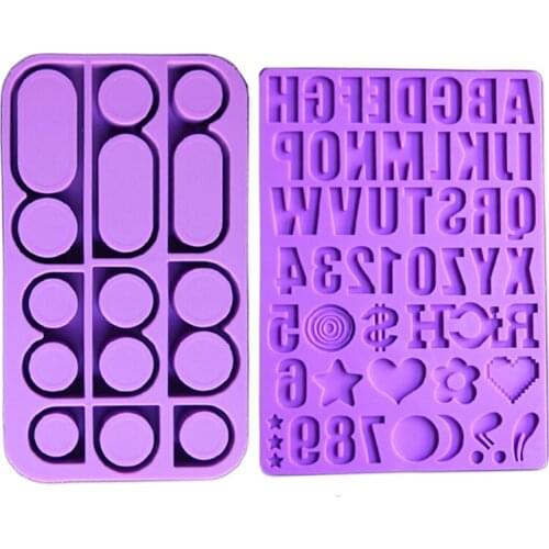 2 Pcs Silicone Ring Molds Various Sizes Ring Casting Molds Resin Casting Round Jewelry Molds for Diy Craft Ring Making