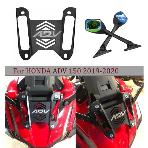 MTKRCING ADV 150 adv150 2019 2020 Motorcycle Accessories Rear Side Mirror Adapter Fixed stent Holder Rear Mount