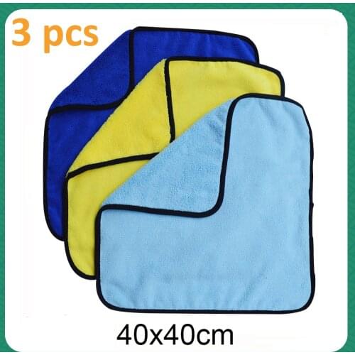 Super Absorbent Car Wash Microfiber Thick Towel Car Cleaning Drying Cloth Auto Car Care Cleaning Towel Wash Cloths 40*40cm