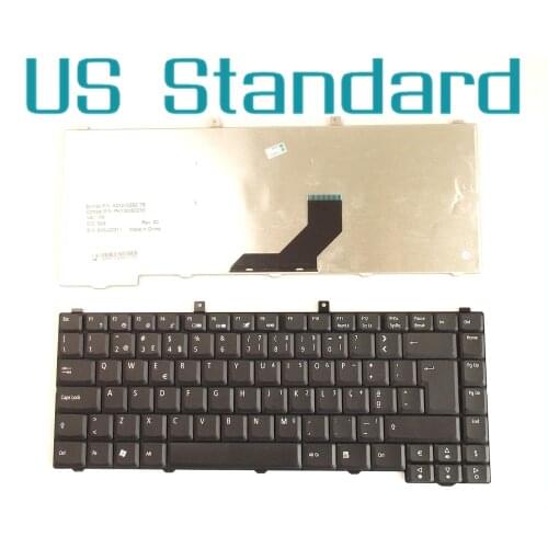 Laptop US Layout Keyboard for Acer Aspire 5500 5500Z 5502 5680 5630 5650 5600 9110 9120 5612 5652 5611 5613 5515 5510z
