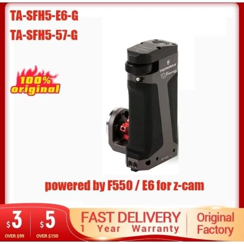 TILTA Side Focus handle powered by F550 / E6 for z-cam