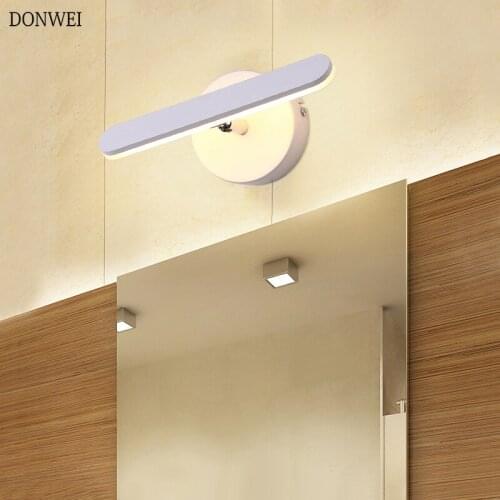Modern Mirror Lights Anti-fog LED Bathroom lights dressing table/toilet/bathroom Mirror lamp Home Led Vanity Lights