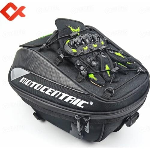 Waterproof Motorcycle Helmet Bag with Rain Cover Super Capacity Motorcycle Backpack Rear Seat Tail Bag Moto sacoche moto