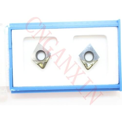 High-precision 2pcs NEW PCD CCGW09T308-PCD Diamond CNC blade insert