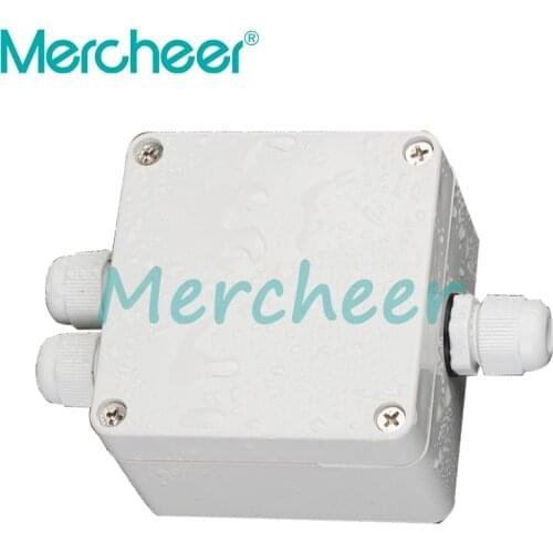 1pc 15A 600V Mayitr Outdoor Indoor Distribution Box Electric Enclosure Case 6 Ports 83*81*56mm ABS Waterproof Junction Box