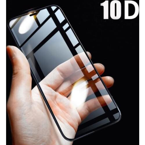 10D Protective Glass On The For iPhone Xs Max 6s 7 8 6 Plus X Xr Xs aifon 7 aphone 7 iphoe Case for iphone 11 pro Tempered Film