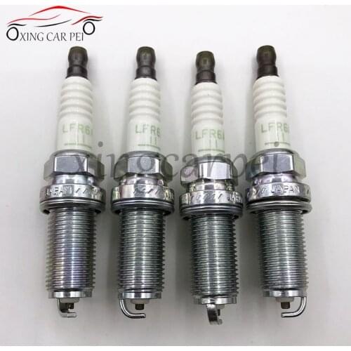 4PCS LFR6A-11 22401-8h516 Auto Spark Plugs For Yamaha F115 F225 F250 F300 LF115 LF250 LF300 LFR6A-11 3672