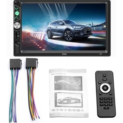 X7 7-inch Car Radio Screen Car Bluetooth MP5 High Definition Video Audio Player Radio Carplay Bluetooth Auto Audio Player Stereo