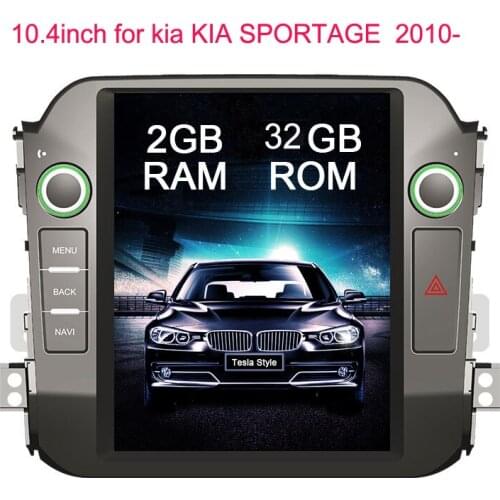 Tesla style car pc pad for KIA SPORTAGE 2010- android 7.1 car multimedia player gps navigation wifi headuint 2G RAM 32G ROM