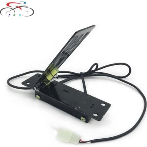 Electric Rid on Toy Vehicle Steel Foot Pedal Throttle Gas Pedal Accelerator for Karting Mini Bike Tricycle Scooter speed control