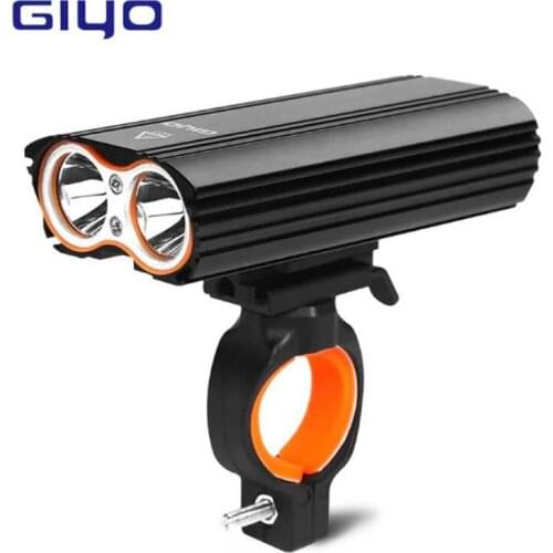 GIYO T6 Led Bike Waterproof Front Lamp Lights 4 Modes Strap USB Rechargeable Top Quality