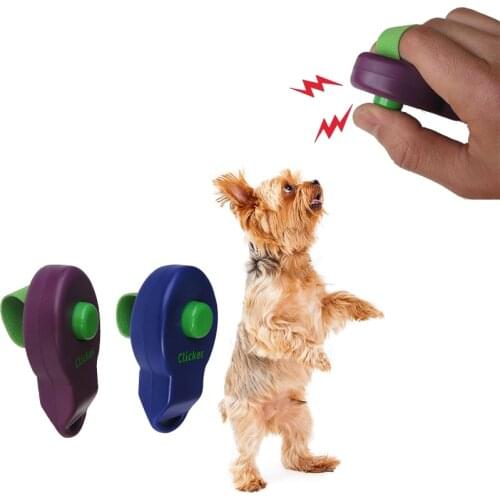 Ring Clicker Training Whistle Pet Dog Training Clicker Dog Training Sounder Pet Puppy Trainer Tool Pet Supplies TXTB1