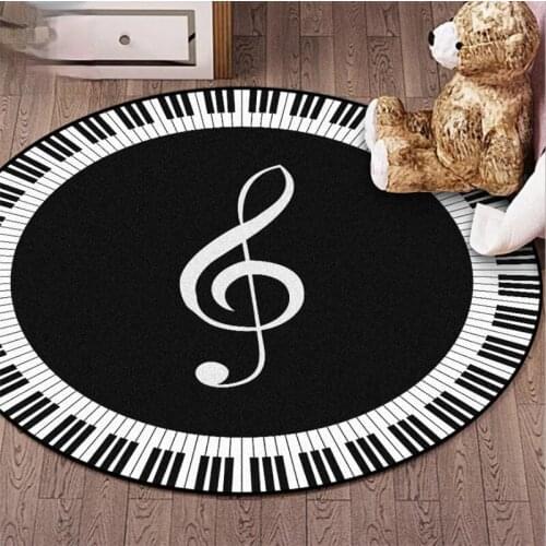 Area Rug for Living Room Non-slip Round Carpet Rugs for Children Rooms Floor Mat Home Bedroom Decoration Alfombra
