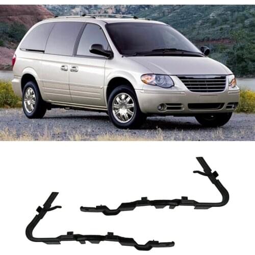Front Bumper Support Bracket Bumper Retaining Clips for Chrysler Town & Country 05113136AA 05113137AA