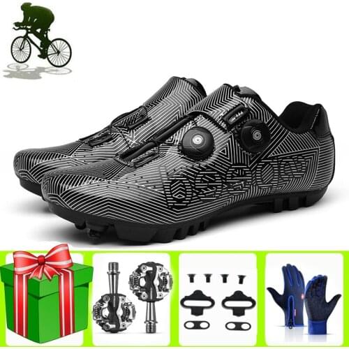 Sapatilha Ciclismo MTB Cycling Shoes Men Women Sneakers SPD Pedal Mountain Bike Original Bicycle Athletic Racing Bicicleta