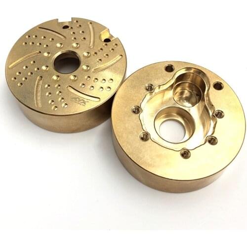 KYX Racing Brass Heavy Weight Outer Portal Drive Housing for 1/10 Rc Crawler Car Traxxas TRX-4 TRX4 118g/pcs