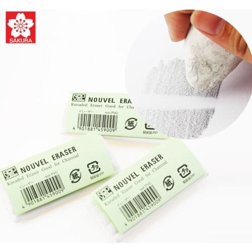Sakura Pencil Eraser Art Sketch Painting Eraser Fantastic Deformable Erasers Student Stationery Office Supplies Japanese Brand