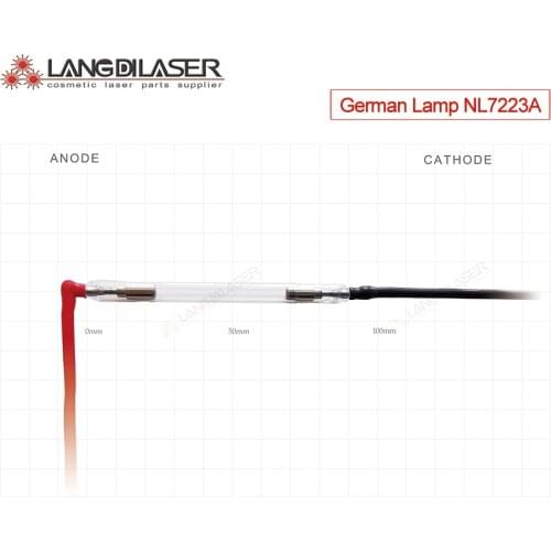 NL7223A Germany ipl flash lamp / German heraeus lamp : 7*45*90F , Germany IPL xenon lamp , ipl lamp made in Germany