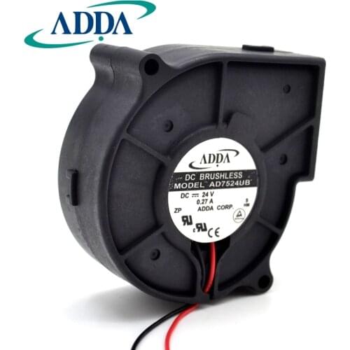 ADDA New and original axial fan AD7524UB 24V projector photographic apparatus dedicated cooling fan 75*75*30mm