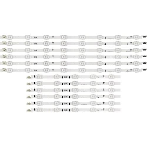 New Kit 12 PCS LED backlight strip for Samsung UA48HU5900 2014SVS_UHD_48_3228 L08 R05 LM41-00088T 00088S DUGE-480DCB-R4 480DCA