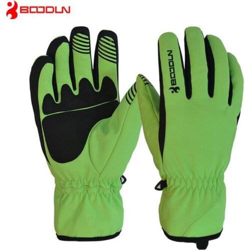 New Thermal Fleece Men Women Ski Skiing Gloves Snowboard Motorcycle Bike Bicycle Cycling Winter Sports Windproof Gloves