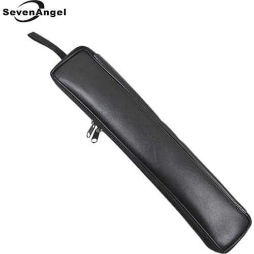 High Quality 2-section Flute Bag for Protection PU Bag Anti - wrestling Cloth Flute Accessory Easy to Carry Hand flute bag