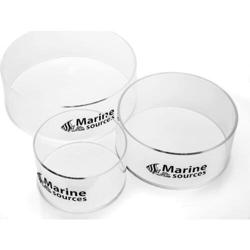 Aquarium observation mirror. fish tank Magnifying glass Underwater glass bottom panel coral fish SPS LPS