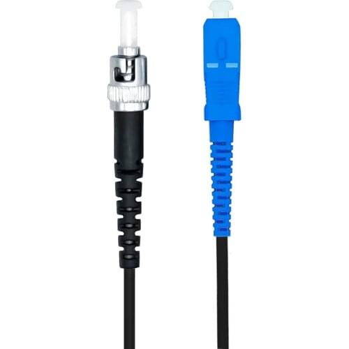 164FT Outdoor Armored 50Meters SC-ST Simplex 9/125 OS1 Singlemode Fiber Optic Cable Patch Cord Jumper SC to ST SC/PC-ST/PC