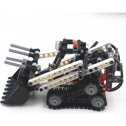 263Pcs Kids Toys MOC Technic Forklift truck Building Blocks Bricks Educational Toys Children Gift Christmas compatible with Lego