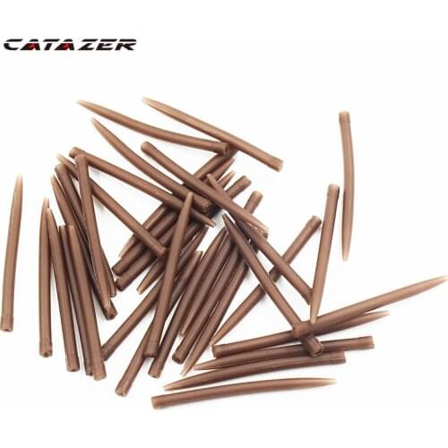 30pcs/set 53mm Terminal Anti Sleeves Connect with Fishing Hooks Carp Fishing Tackle Boxes Tools Carp Fishing Accessories