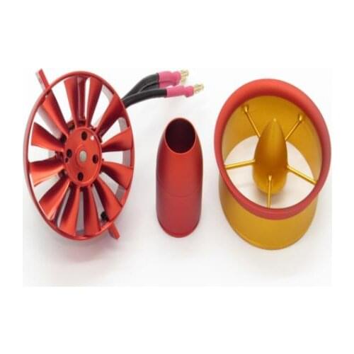 70mm metal ducted parts JP EDF fan / ducted tube / leaf / shell / fairing/Shroud
