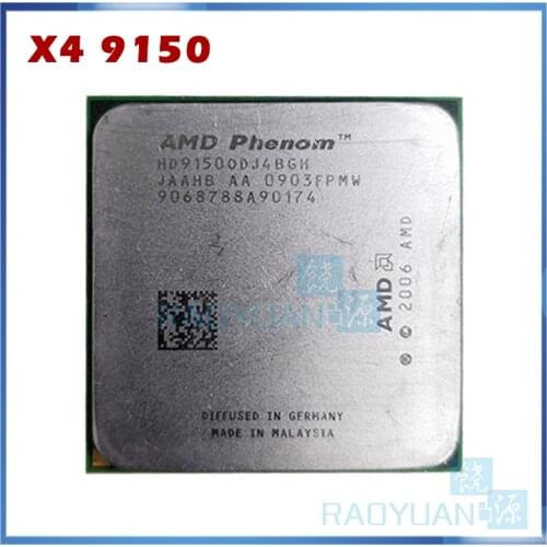AMD Phenom X4 9150 X4 9150e Quad-Core DeskTop 1.8GHz CPU HD9150ODJ4BGH Socket AM2+/940pin