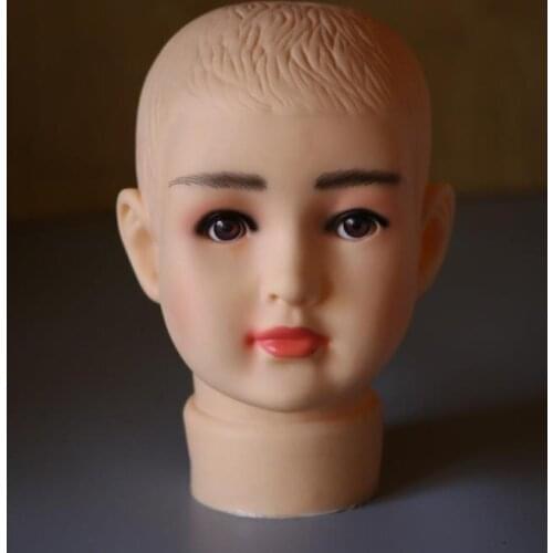 Free Shipping!! New Arrival Plastic Head Model Child Head Mannequin Best Quality For Hat&Wig Display