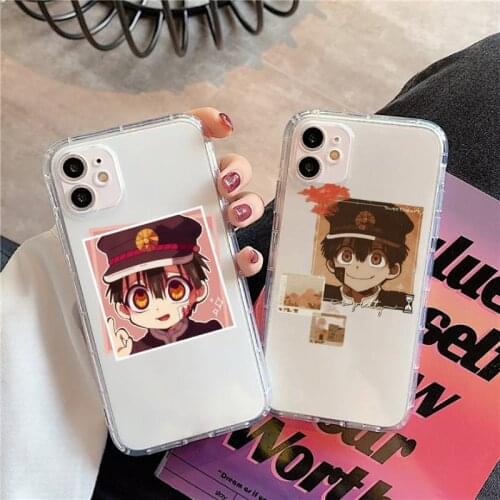 Toilet bound hanako kun Phone Case Transparent for Samsung A71 S9 10 20 HUAWEI p30 40 honor 10i 8x xiaomi note 8 Pro 10t 11