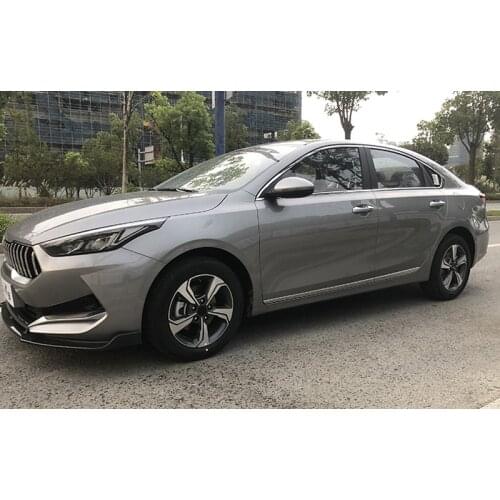 For Kia K3 Forte Cerato 2019 2020 2021 Chrome Exterior Side Door Body Molding Streamer Protector Cover Trim