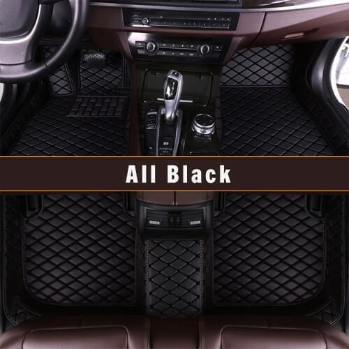 For Mazda RX8（Right Driving） 2004 2005 2006 2007-2011 Carpet Type High-End Decorative Interior Accessories Leather Car Floor Mat