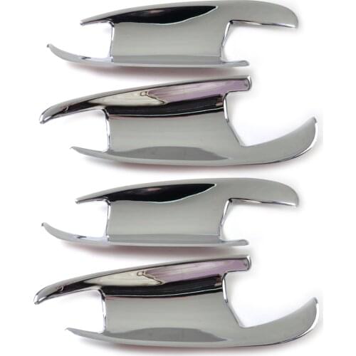 DWCX Car Styling 4pcs ABS Chrome Door Handle Insert Cup Bowl Trim for Mercedes Benz M-Class W166 ML350 X166 GL450 2013 2014 2015