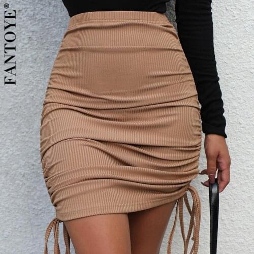 Вязаные юбки-карандаши FANTOYE China At AliExpress