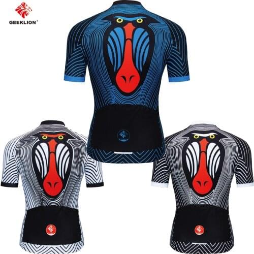 Geeklion Cycling Wear Bicycle Breathable Summer Short Sleeves Clothing Outdoor Cyclist Trainning Ciclismo Maillot