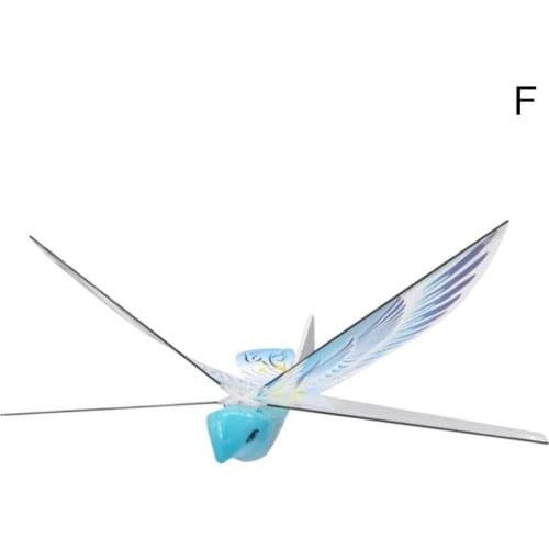 Induction electric flying bird simulation flapping bird 360 degree circling toy