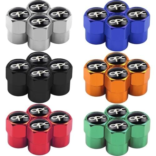4pcs/set Car Wheel Tire Valve Tyre Caps Case For OPEL OPC H G J Corsa Insignia Astra Antara Meriva Zafira Car-Styling Accessorie