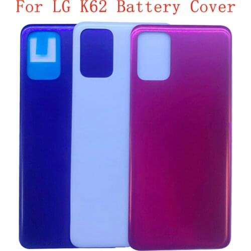 Battery Case Cover Rear Door Housing Back Cover For LG K62 LMK525 Battery Cover with Logo