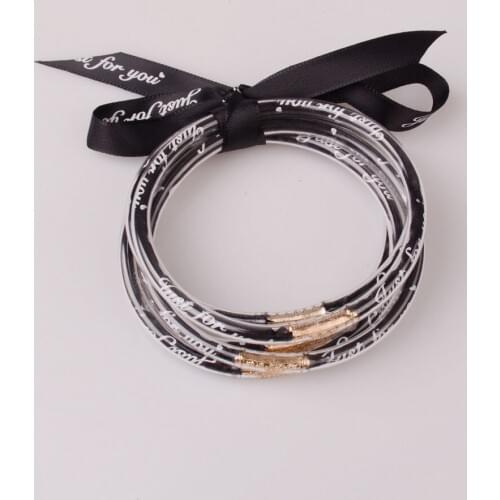 L & N Rainbery Silicone Bracelets