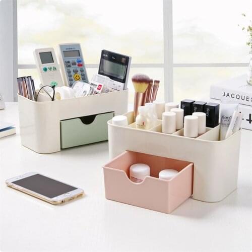 Multilayer Storage Plastic Shelf Desk Pen Holders Desk Supplies Organizers Desk Oraganier Set stationery pen box plastic