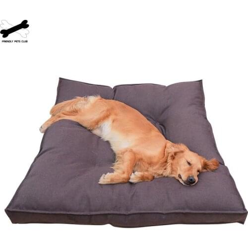 Washable Pet Dog Bed Thick kennel Sleeping Cat Mat Comfortable Winter Nest For Medium Large Pet Dogs