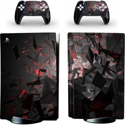 New PS5 Standard Disc Edition Skin Sticker Decal for PlayStation 5 Console & Controller PS5 Disk Skin Sticker Vinyl