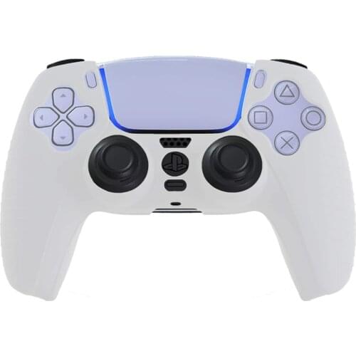 Controller Skin Anti-Slip Silicone Grip Cover Protector Rubber Case for PS5 Gamepad Joystick Wireless/Wired Gamepad Controller
